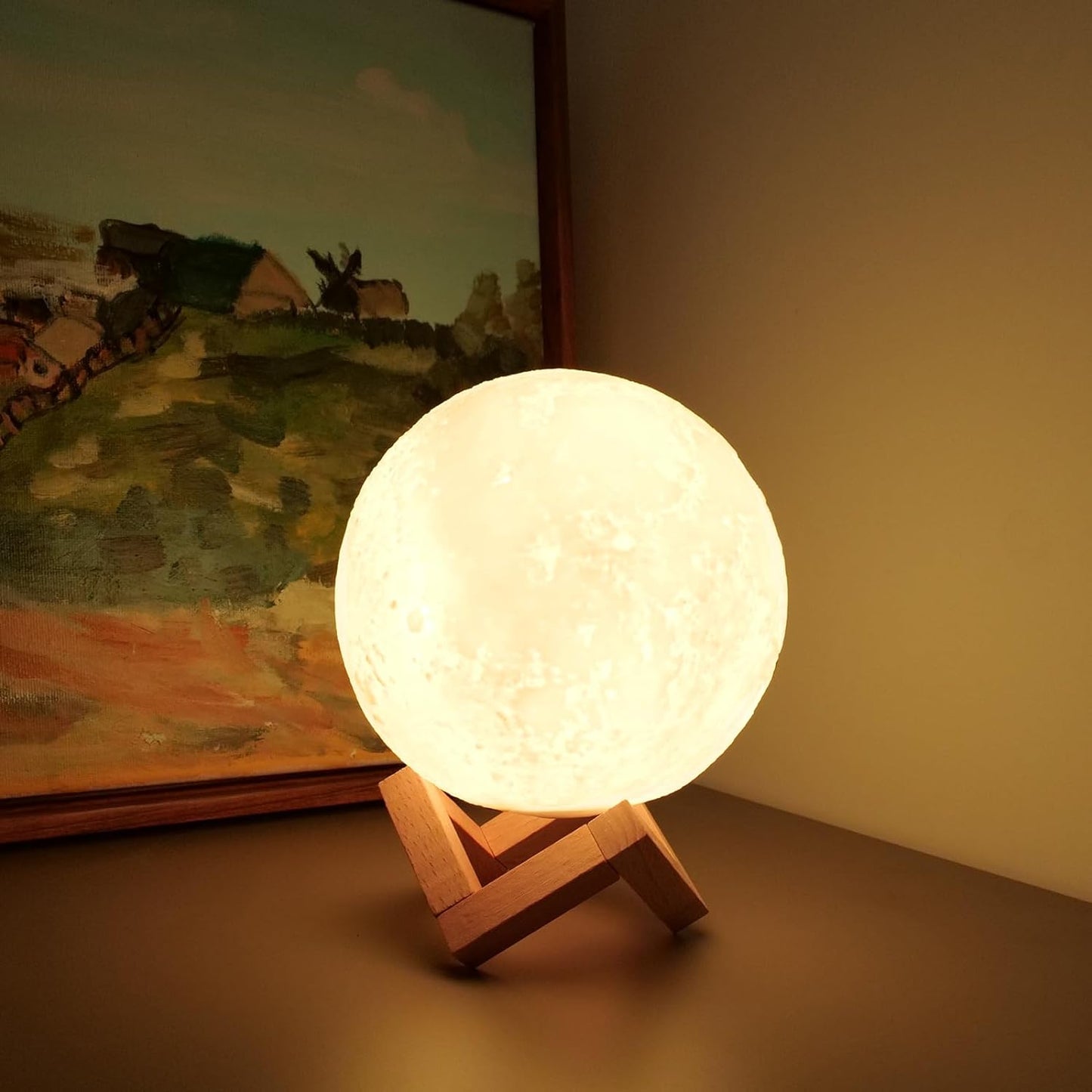 Enchanting 3D Moon Lamp for Kids