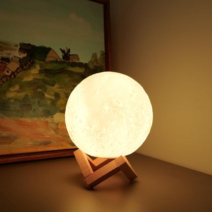 Enchanting 3D Moon Lamp for Kids