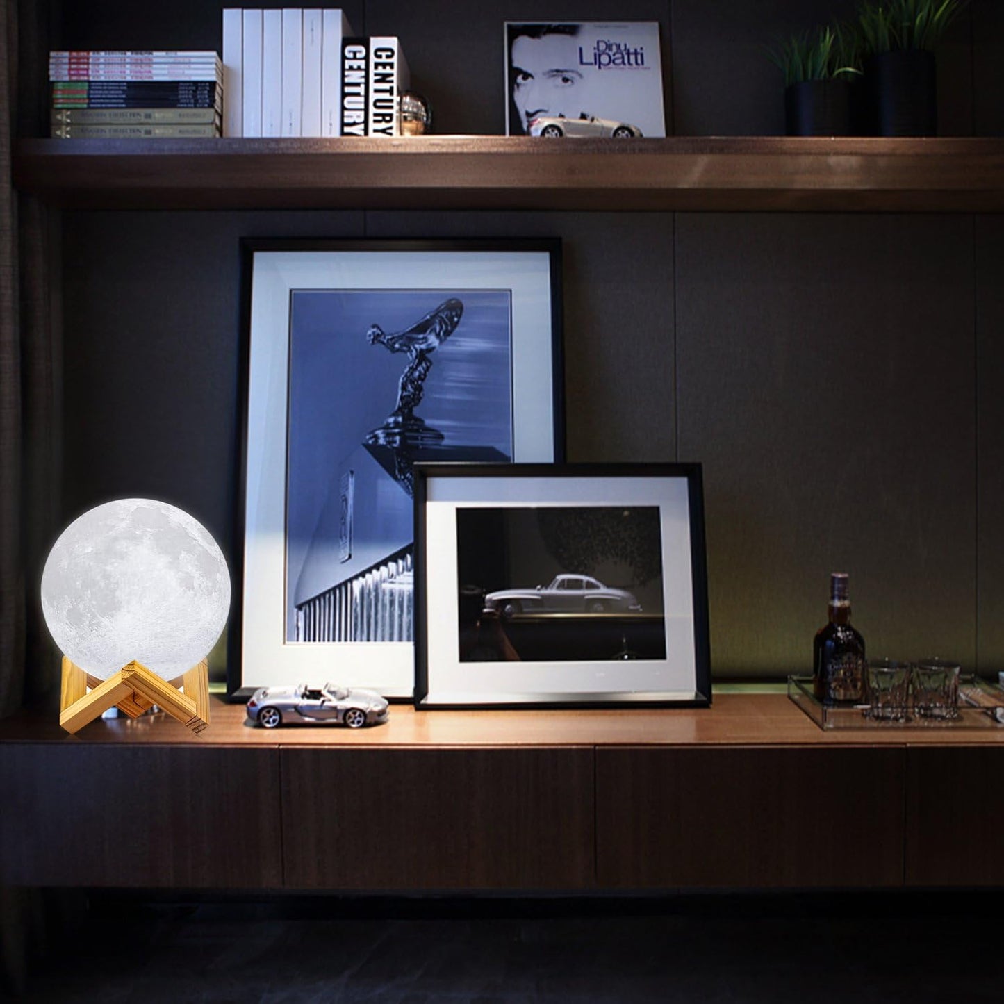 Enchanting 3D Moon Lamp for Kids
