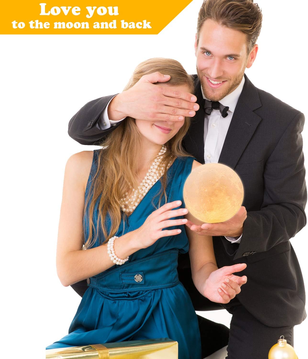 Enchanting 3D Moon Lamp for Kids