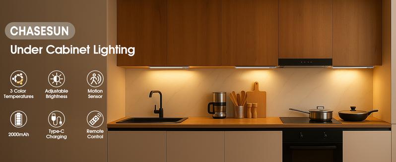 IllumiGlow™ Rechargeable Motion Sensor Lights