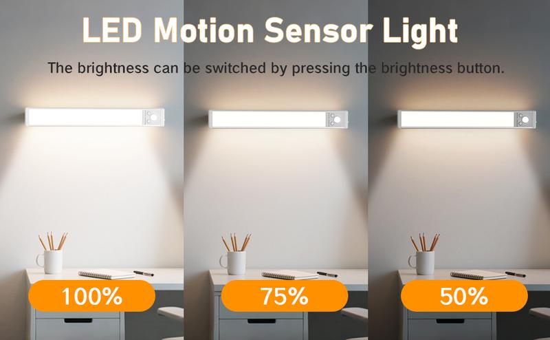 IllumiGlow™ Rechargeable Motion Sensor Lights