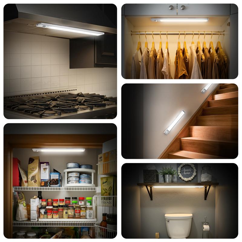 IllumiGlow™ Rechargeable Motion Sensor Lights